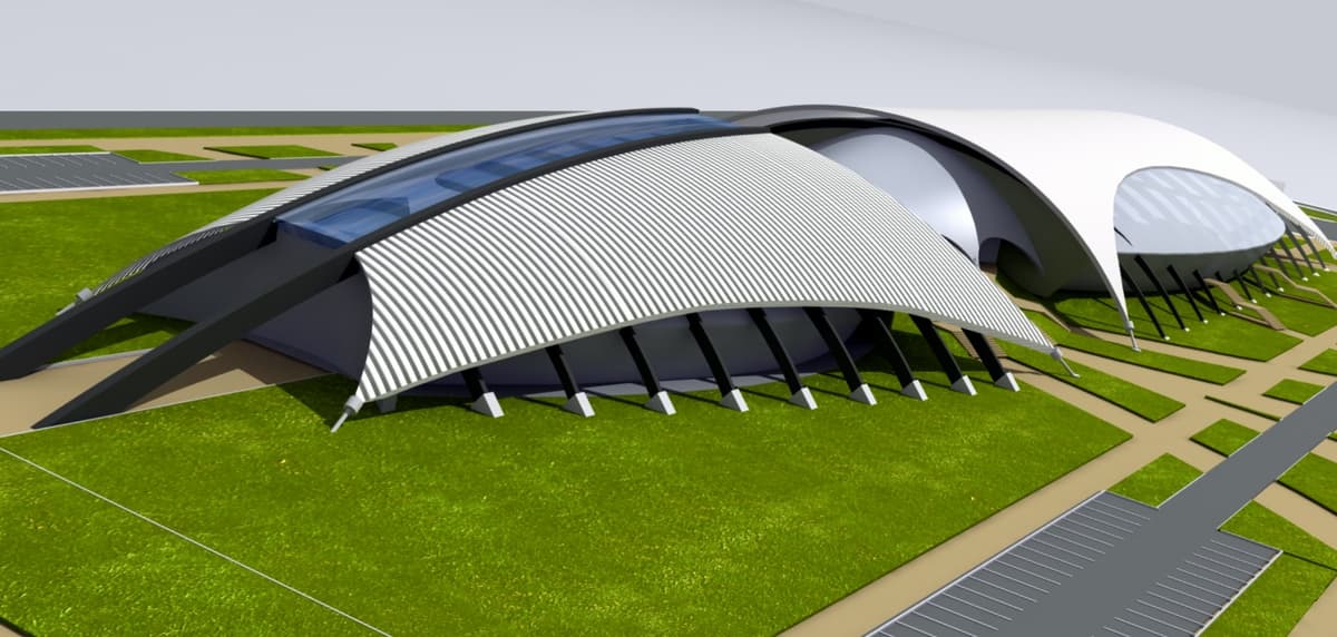 Zimowe Igrzyska Olimpijskie Kraków 2022 - Koncepcja rozbudowy i przebudowy Hali Lodowej Unii Oświęcim