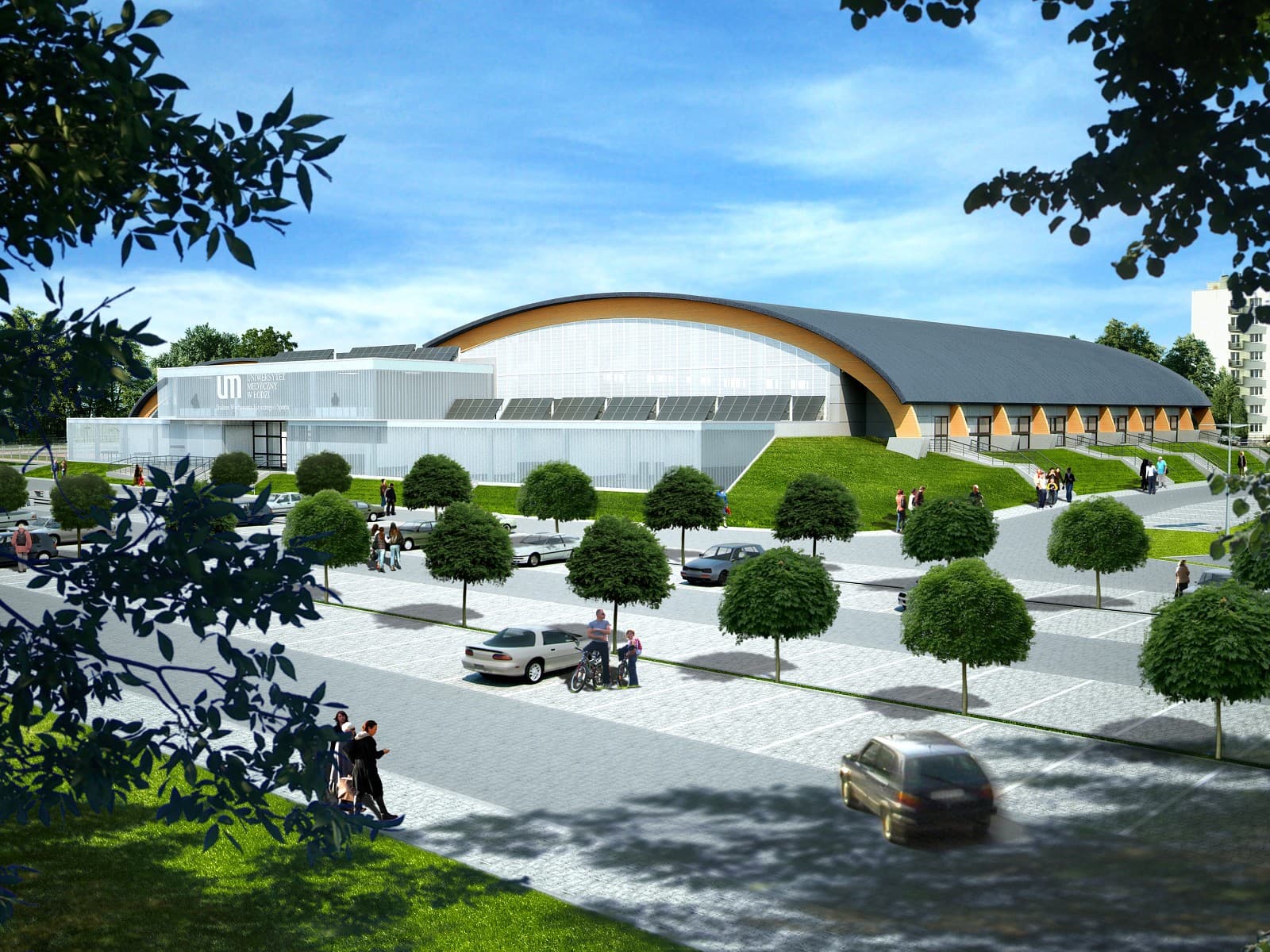 Budowa Centrum Aktywności dla Zdrowia (Studium Wychowania Fizycznego Uniwersytetu Medycznego w Łodzi)