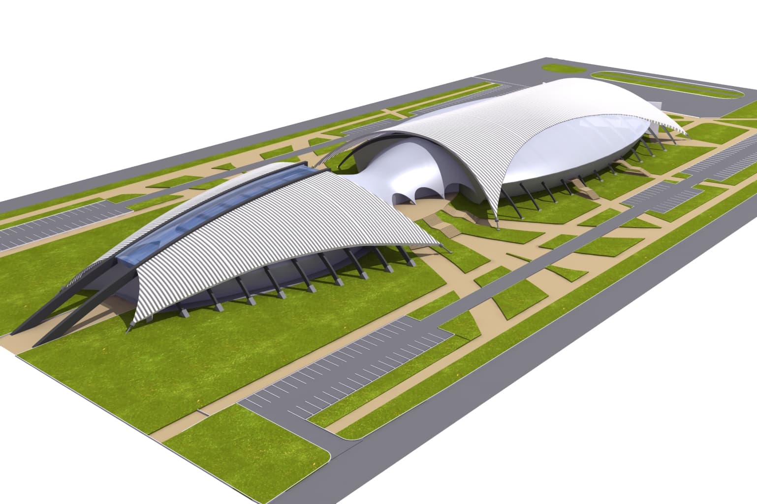 Zimowe Igrzyska Olimpijskie Kraków 2022 - Koncepcja rozbudowy i przebudowy Hali Lodowej Unii Oświęcim