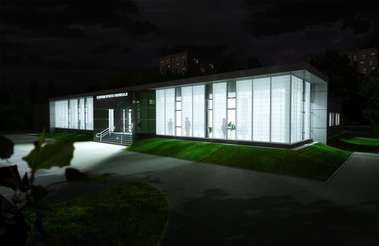 Budowa Centrum Rekreacyjno - Sportowego w Krakowie.